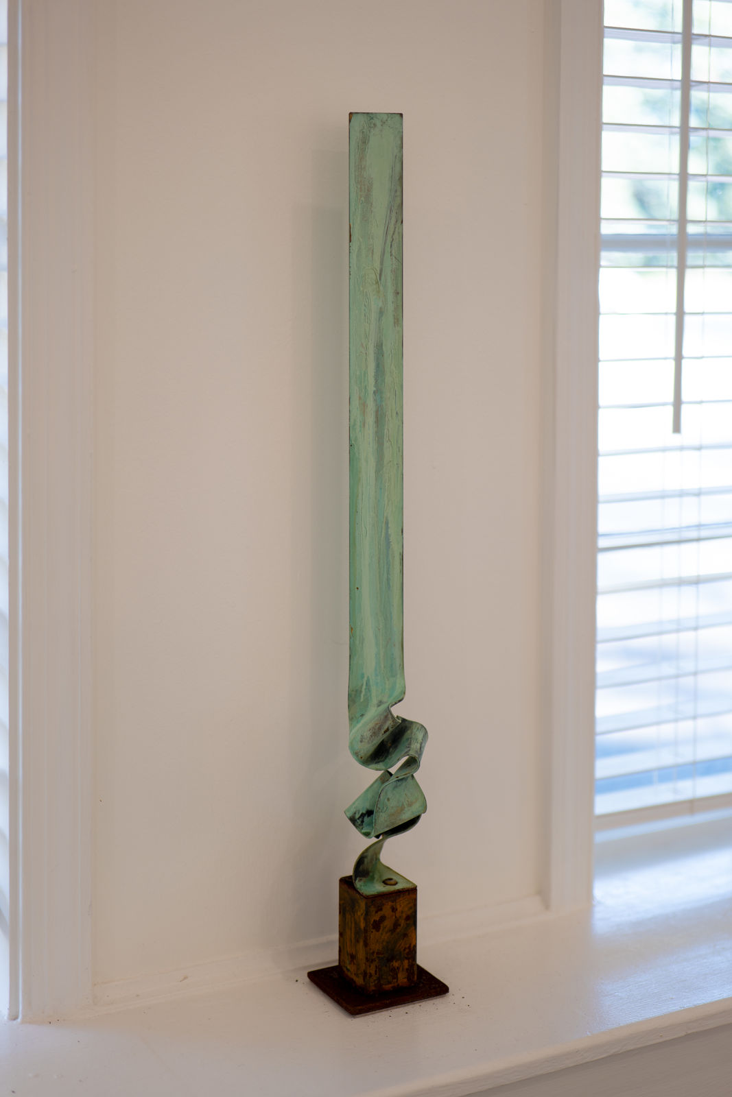 Fred Crist, Chromatic Folds Study - patina, 2024