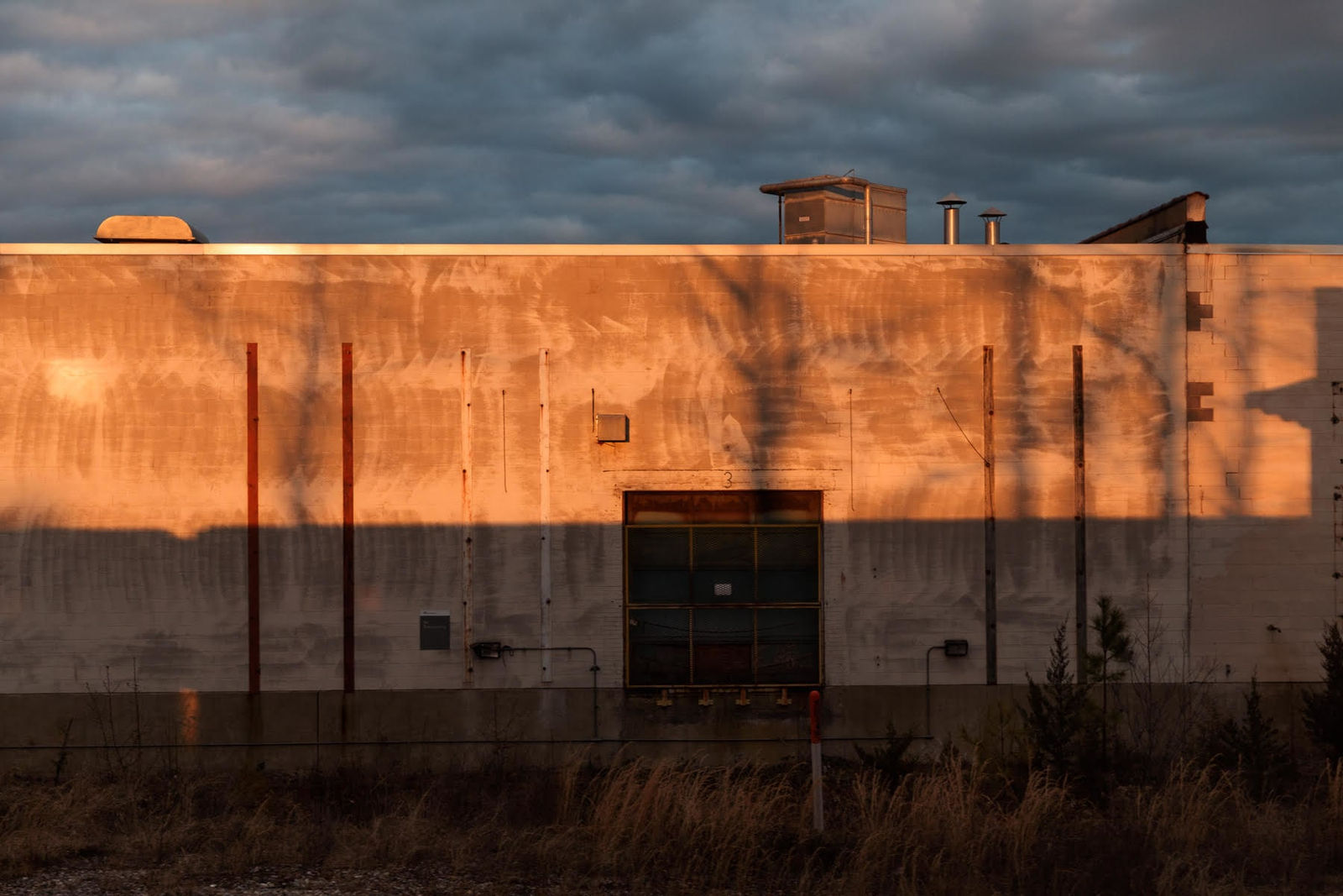 Stacey Evans, Industrial Sunset No. 2Virginia, 5:45:14 PM, Winter 2019The Auto Train Route, 2019