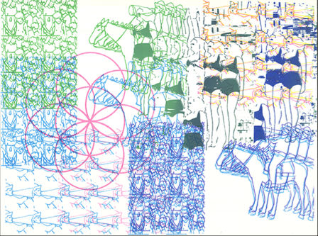 Charlotte Rodenberg, Glitch Gather #104, 2018