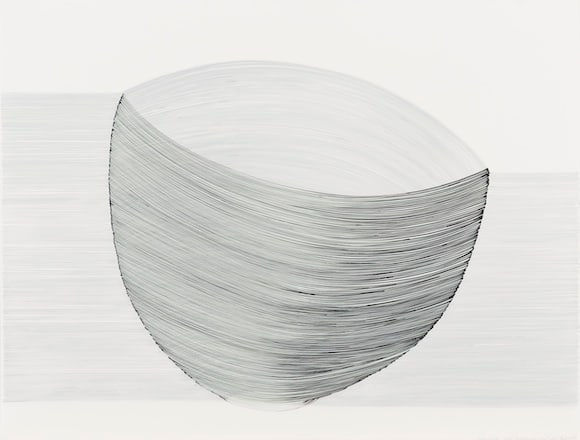 Fiona Ross, Small Bowl, Green Interior, 2014