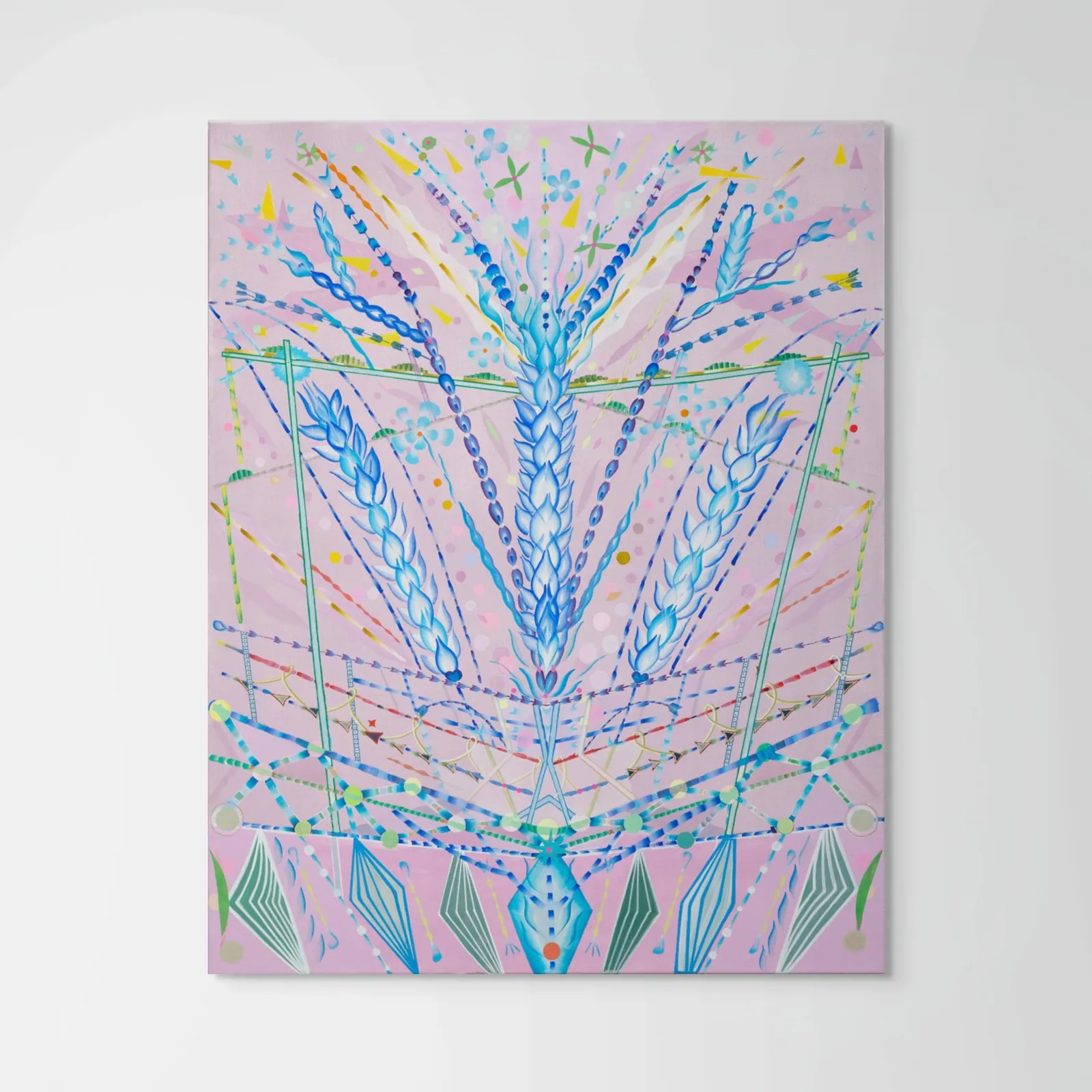 Ruby Palmer, Blue Flame, 2025