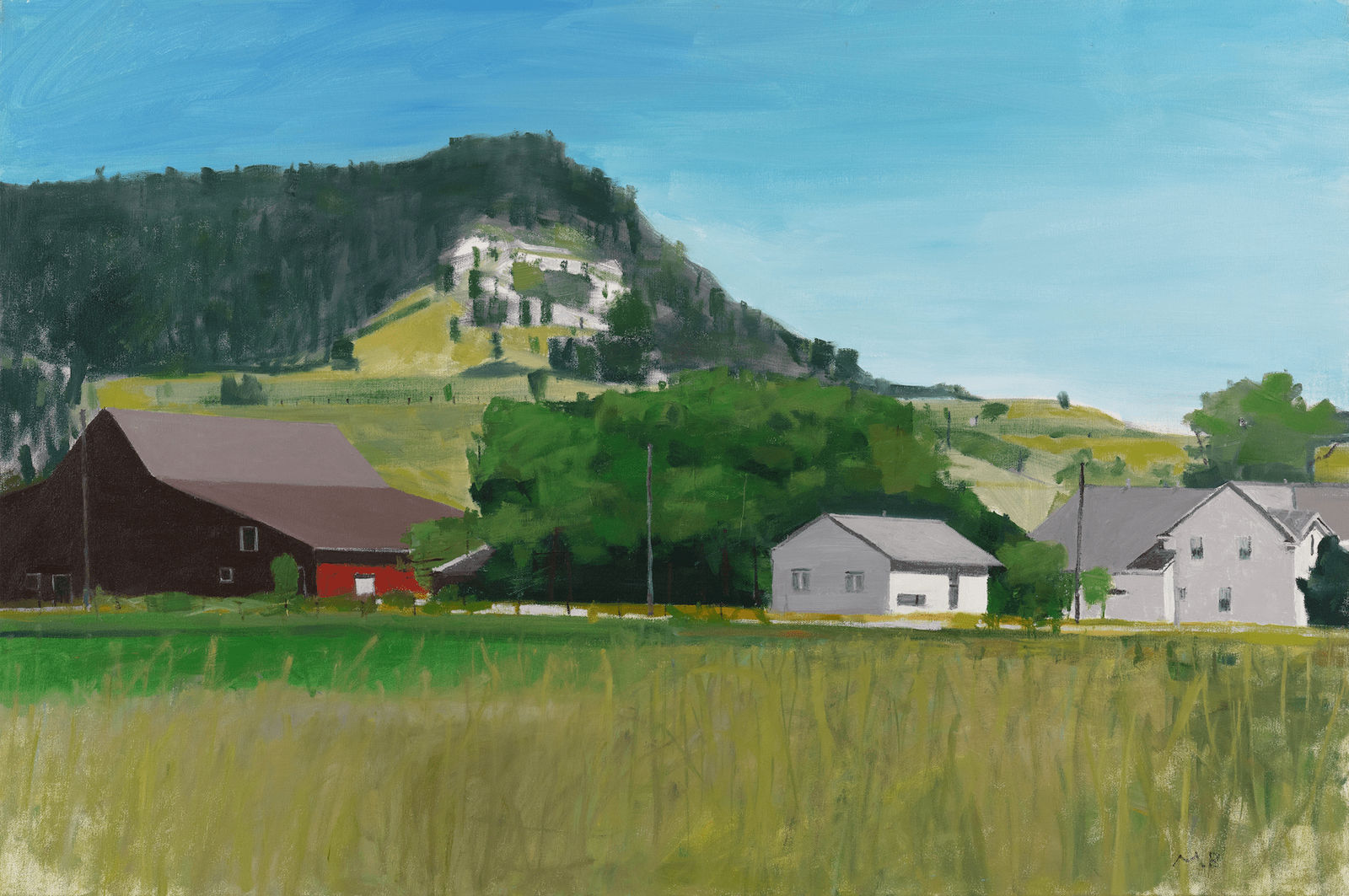 Mac Ball, Farm on Old Darby Road, Como MT