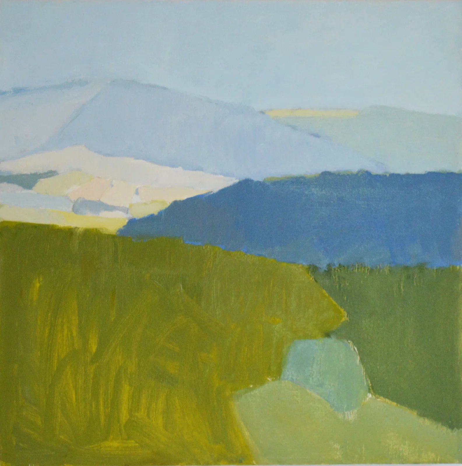 Isabelle Abbot, Sunlit Valley, 2017