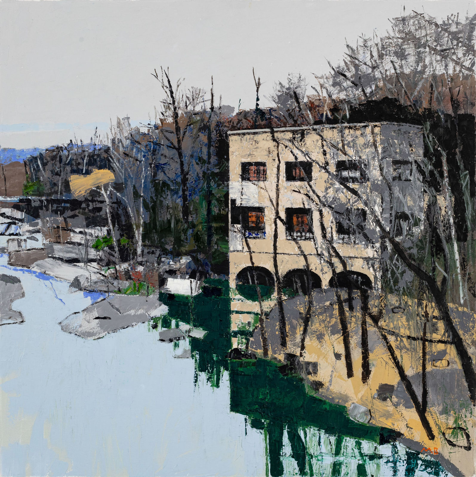 Mac Ball, Modern Ruin (Belle Isle Hydroelectric Plant), 2024