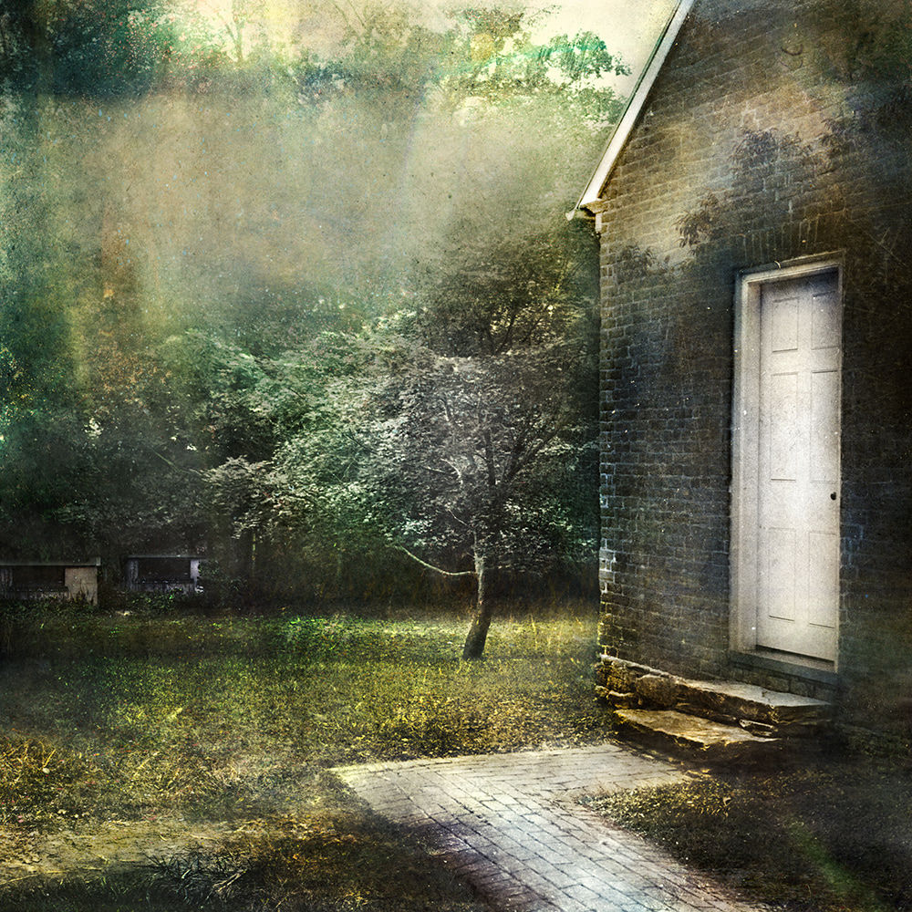 David Douglas, Study for the Poet’s Yard, 2018