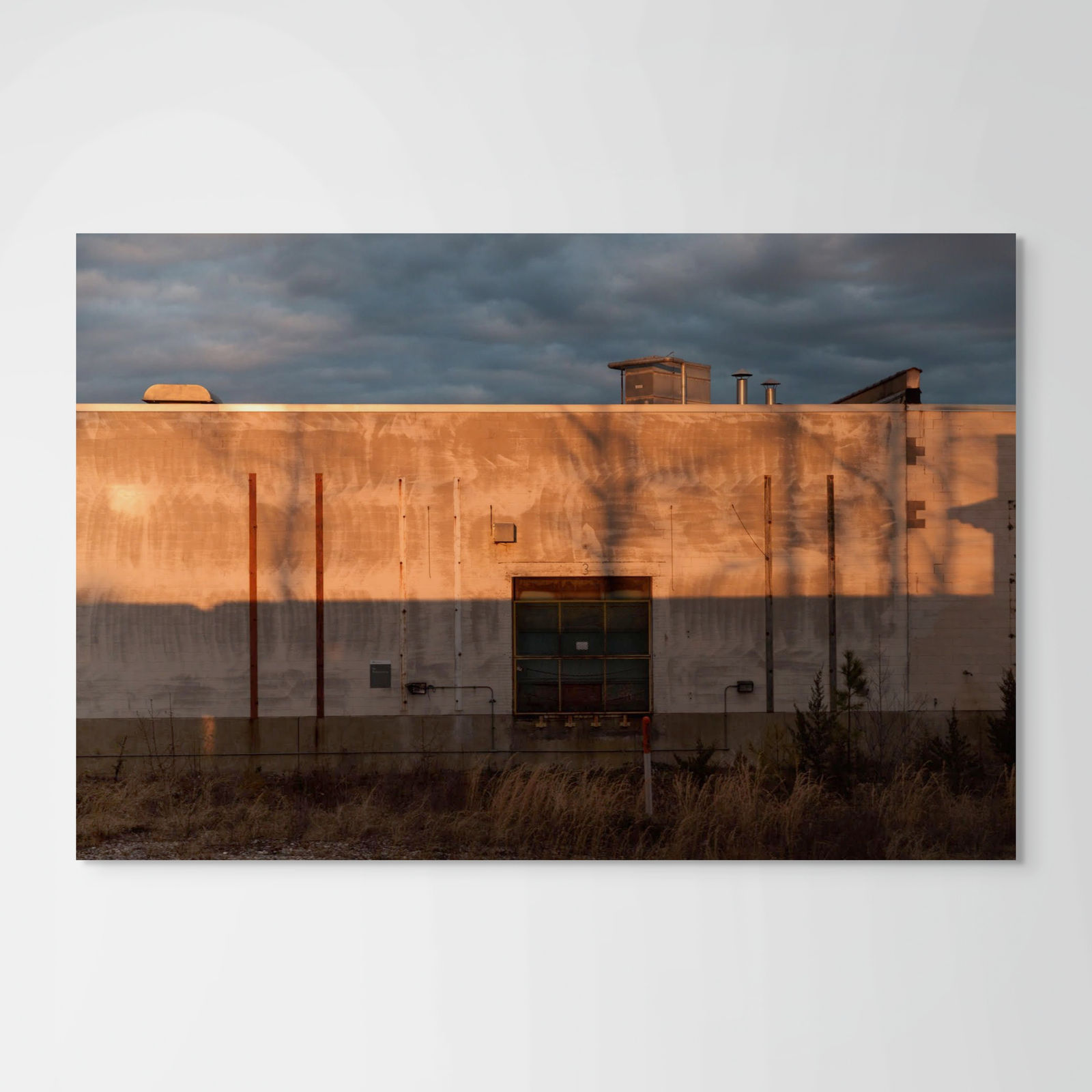 Stacey Evans, Industrial Sunset No. 2Virginia, 5:45:14 PM, Winter 2019The Auto Train Route, 2019