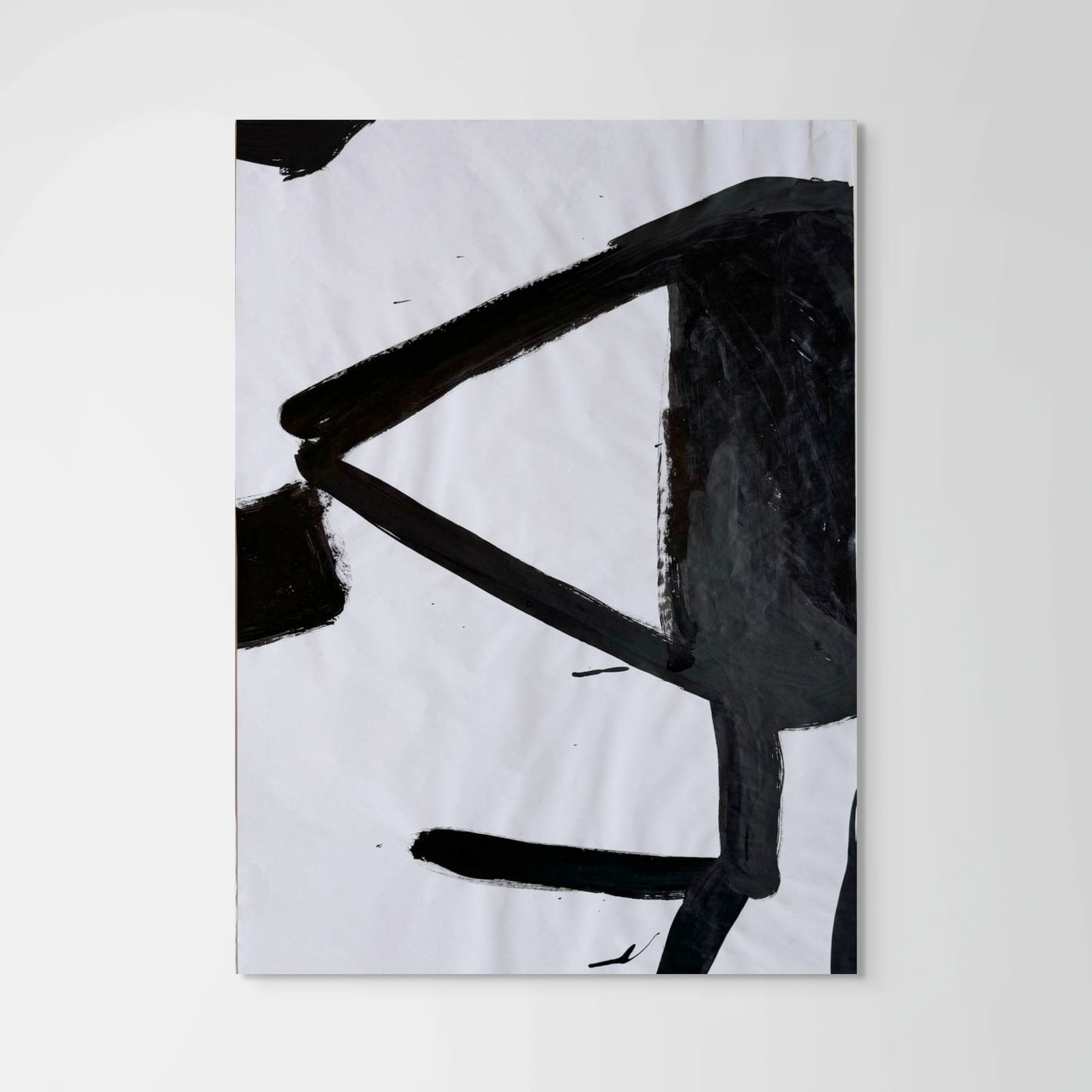 Sarah Boyts Yoder, Black and White Gesture 5, 2024