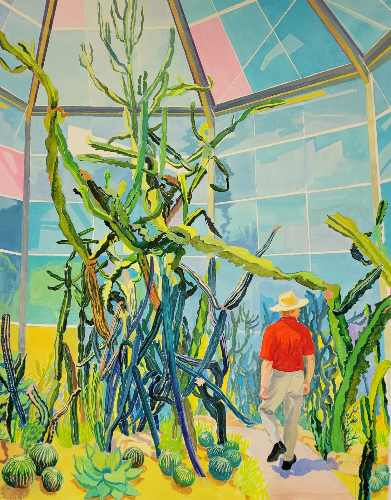 林文捷 Lin Wenjie, 温室游园 Greenhouse Tour , 2023