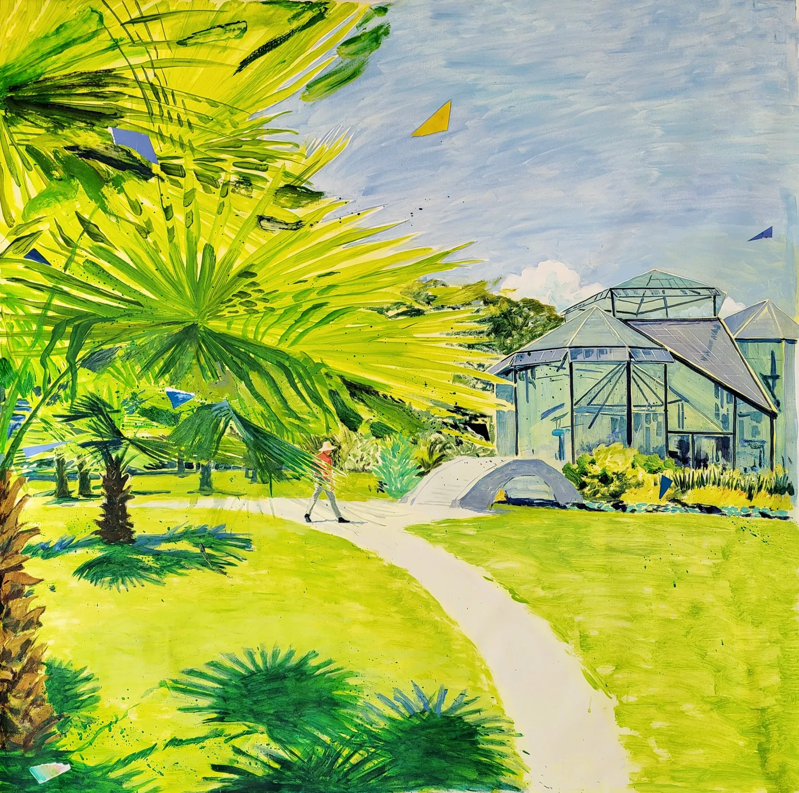 林文捷 Lin Wenjie, 玻璃房子 Glass House, 2024