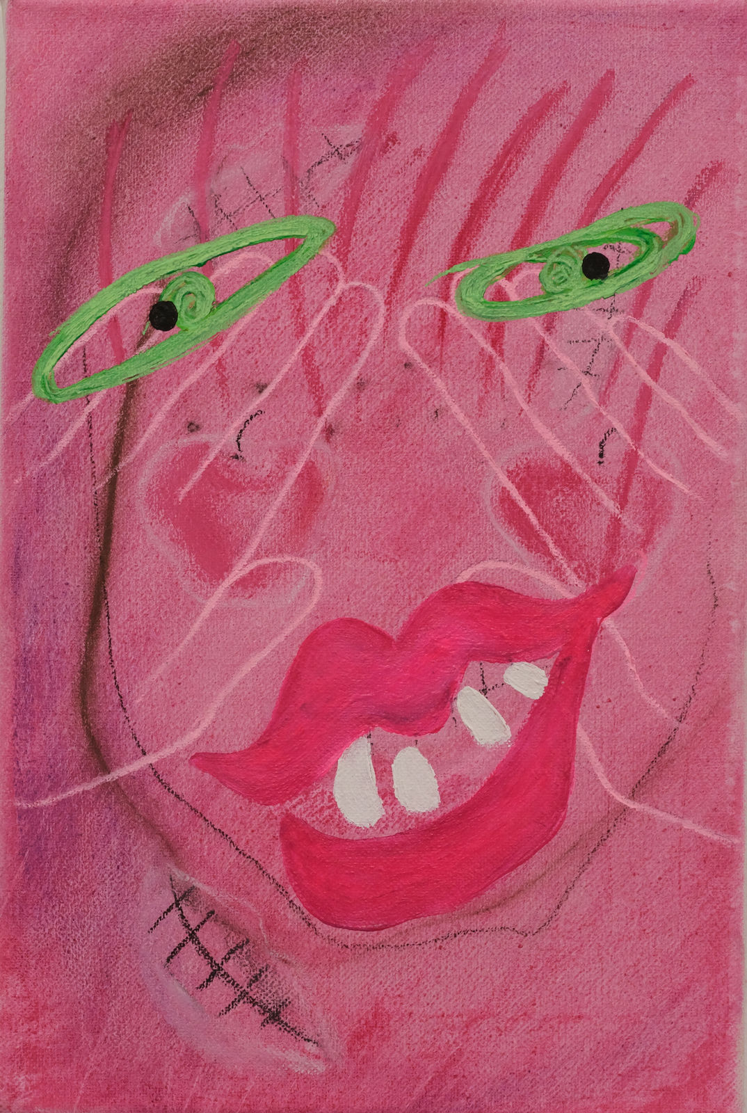 何海昱 He Haiyu, 假笑男孩 Fake-Smile Boy, 2023