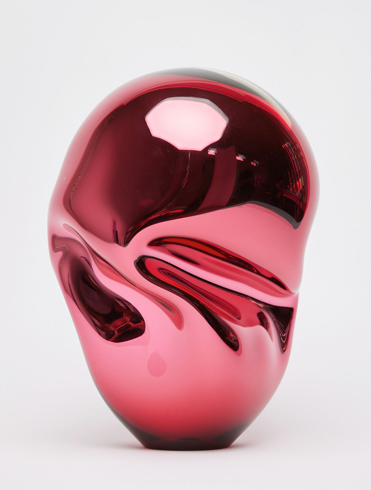 Simon Waranch, "Small Pink Wiggle", 2024