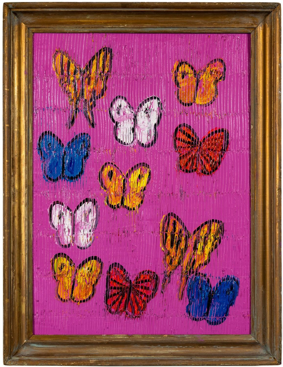 Hunt Slonem, "King Charles Garden", 2022