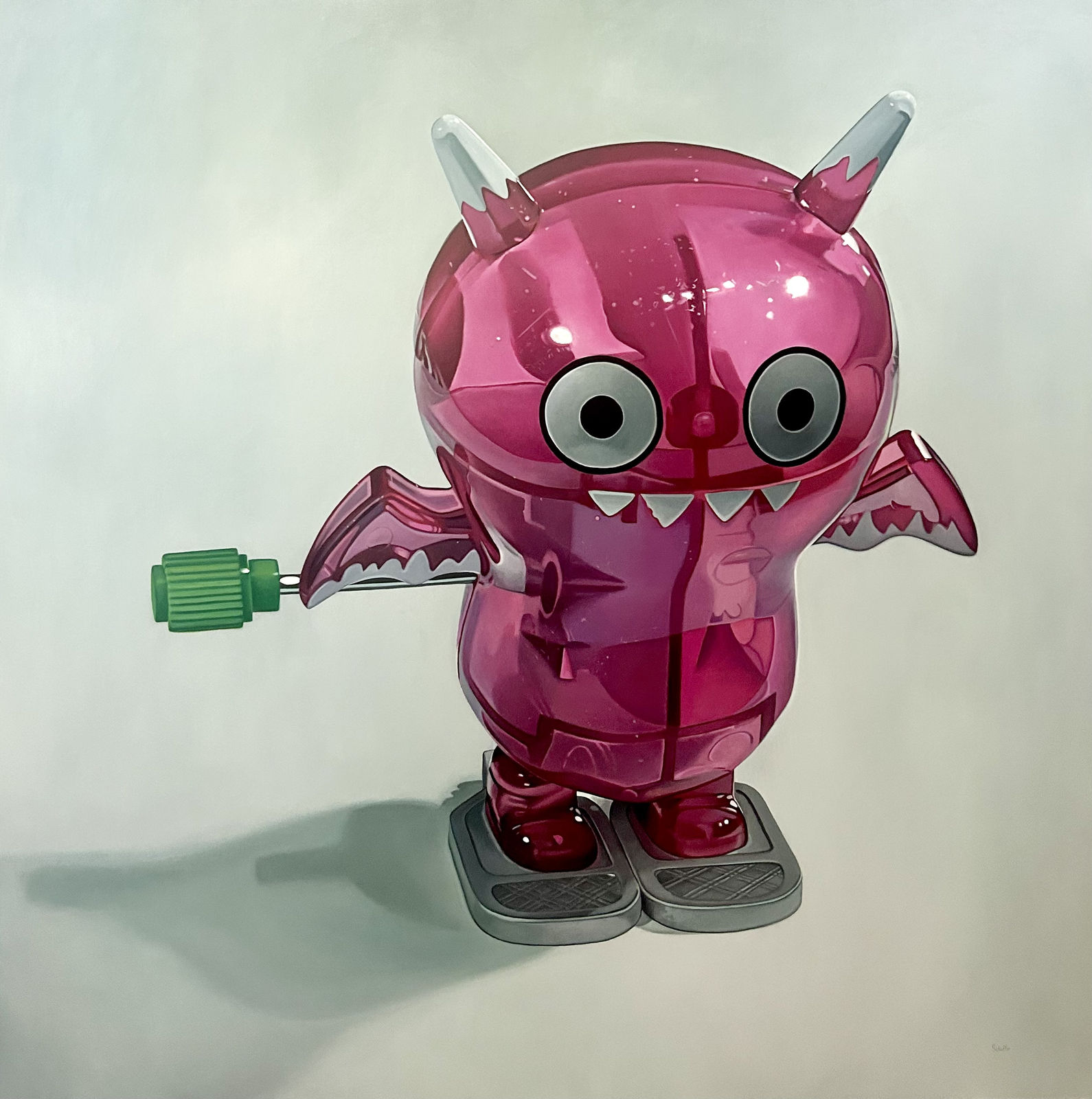 John Schieffer, "Childhood Totem", 2025