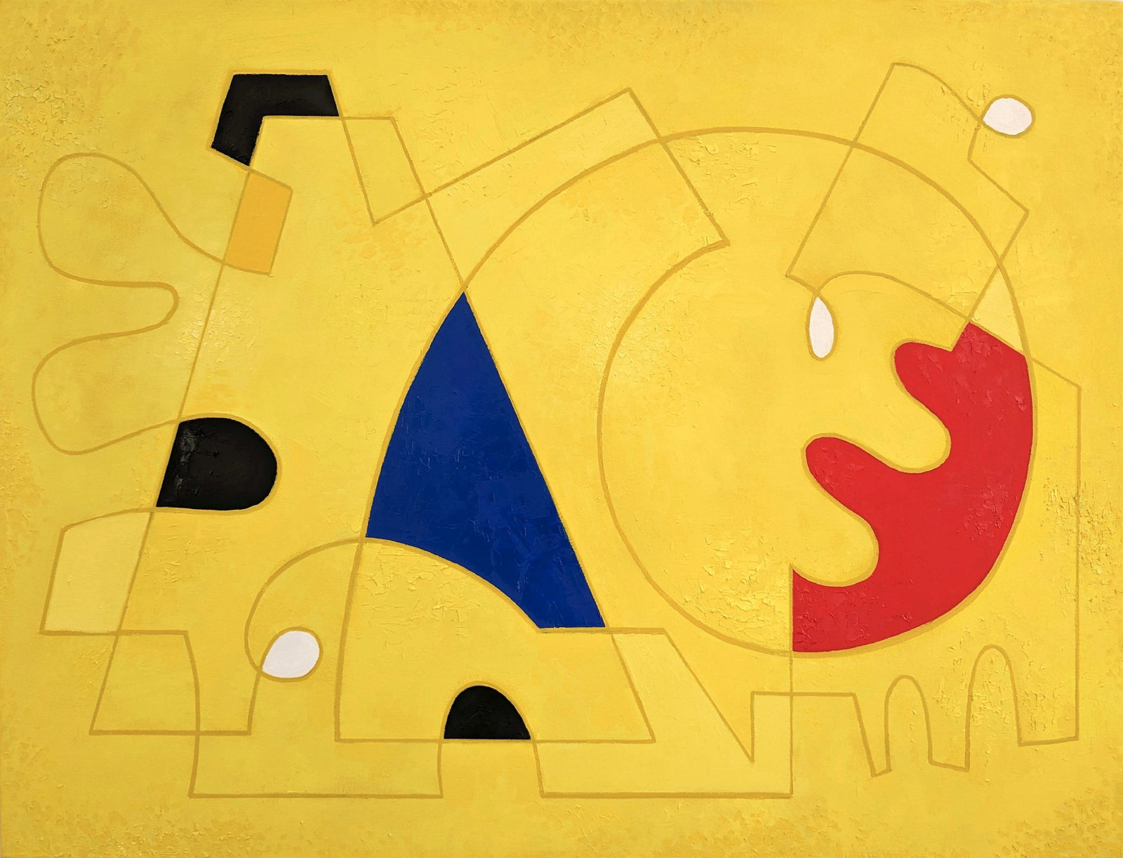 David Michael Slonim, "Clown King", 2024