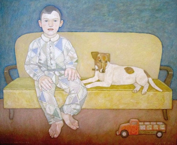 Luigi Gatti, "Harlequin's Dog", 2015