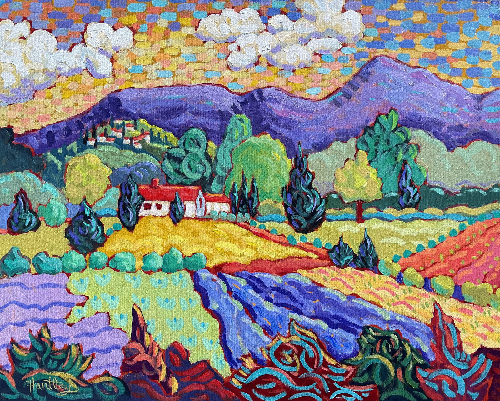 Claudia Hartley, "Evening Sun", 2021