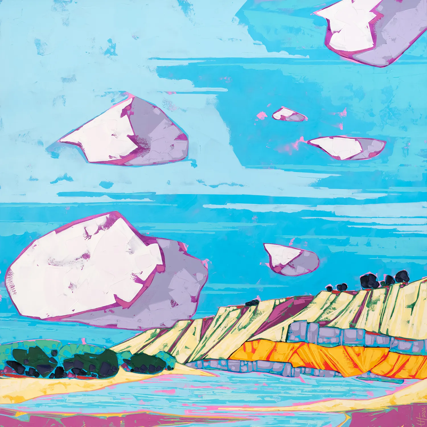 Tamara Hastie, "Morning at the Lake", 2026