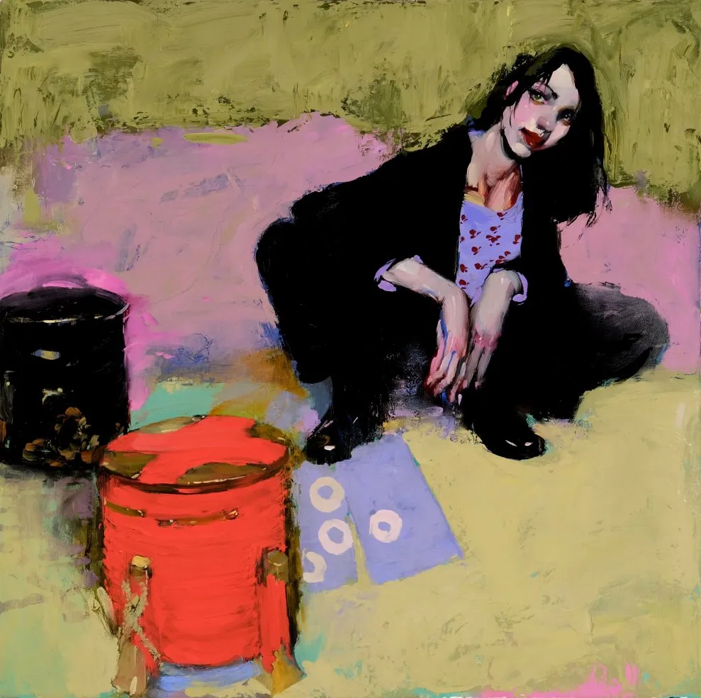 Milt Kobayashi, "The Red Antique", 2024