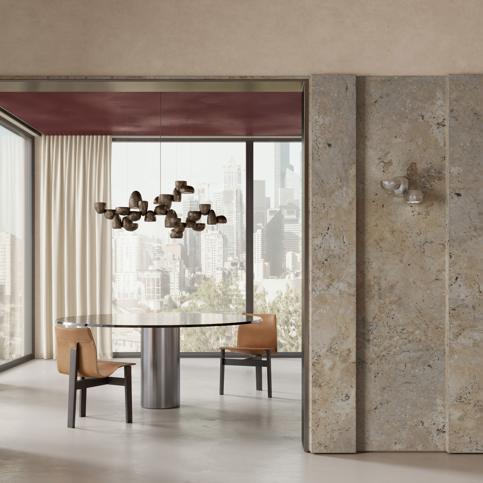 Giopato & Coombes, Scarabei Chandelier Linear 120