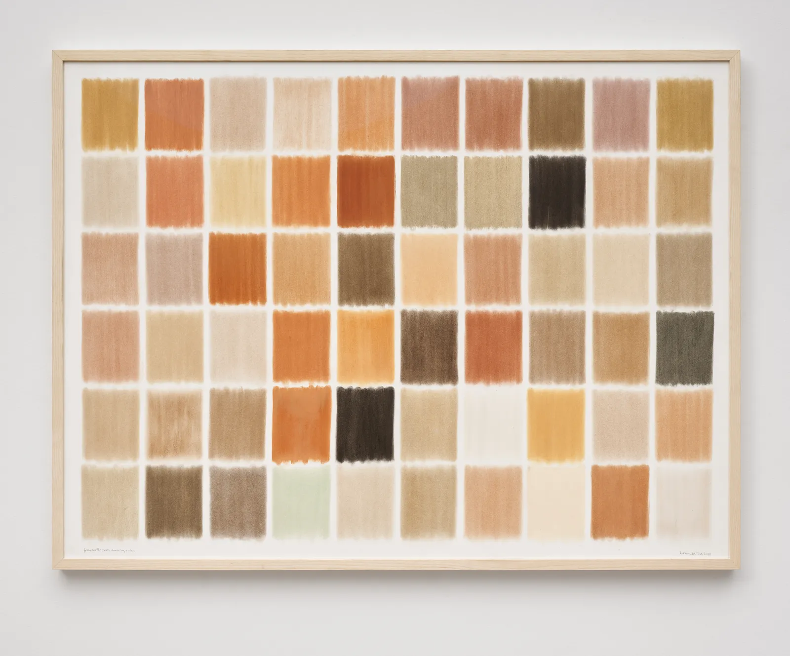 herman de vries, from earth: south america, andes, 2018