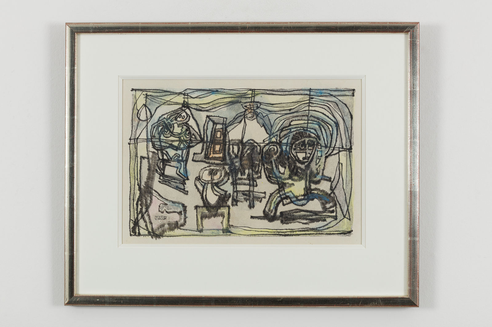 Jan Schoonhoven, De familie, 1951