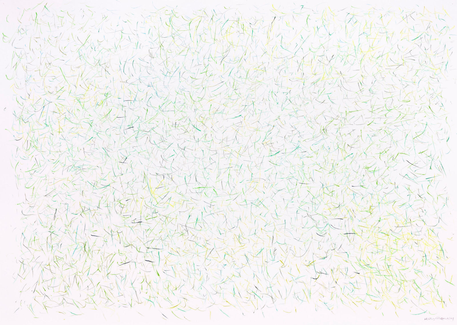 herman de vries, untitled (18.3.18-19.3.18), 2018