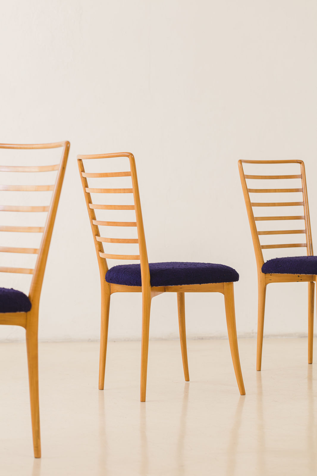 Joaquim Tenreiro, Dining Chairs (8 units), 1950s