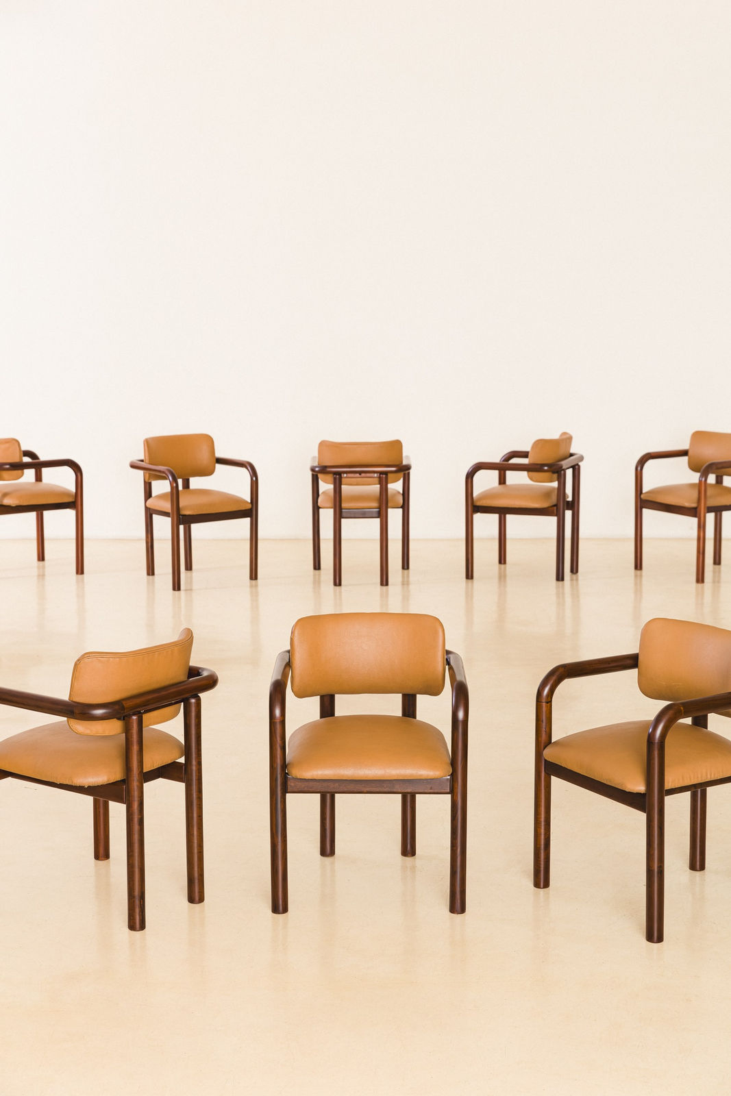 Unknown Artist, Imbuia Chairs (8 units), 1960s