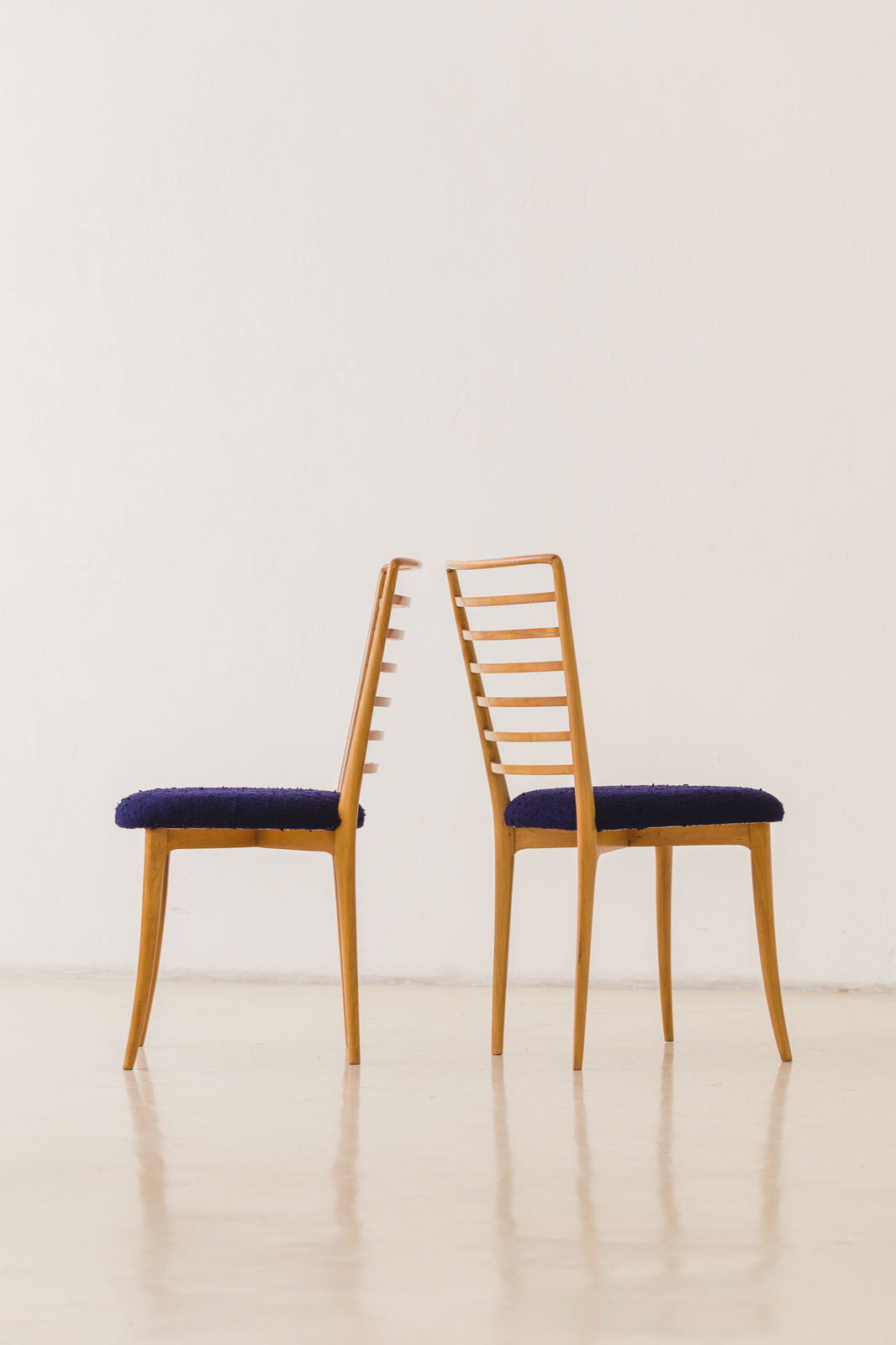 Joaquim Tenreiro, Dining Chairs (8 units), 1950s