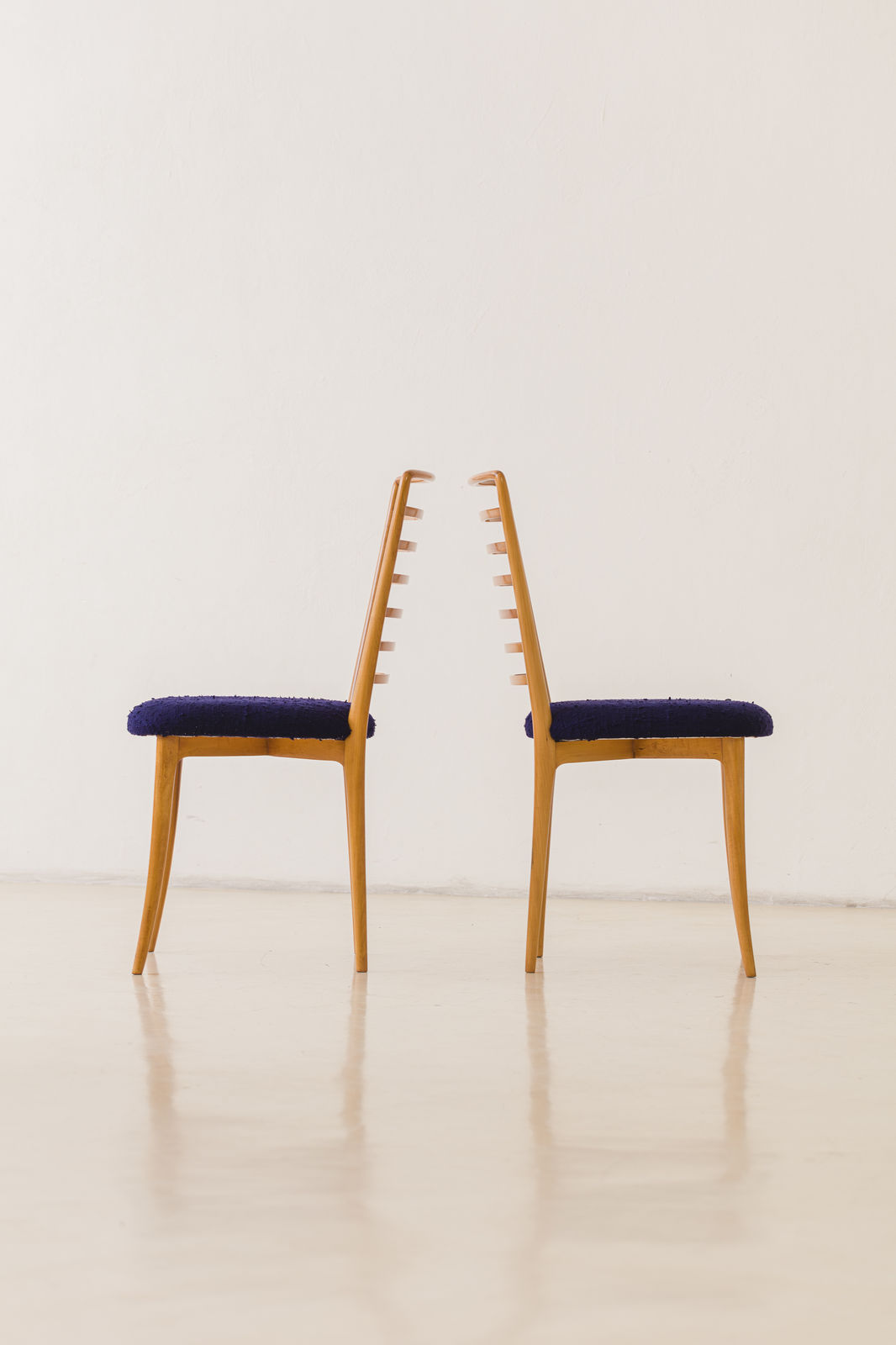 Joaquim Tenreiro, Dining Chairs (8 units), 1950s