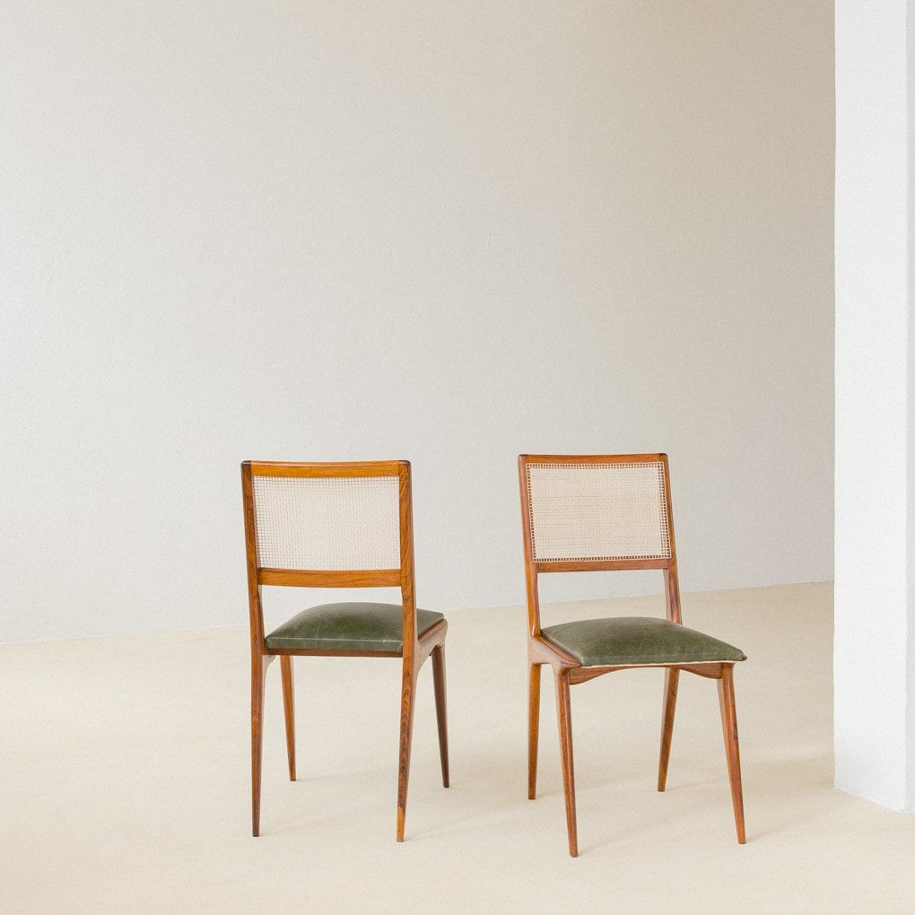 Unknown Artist, Caviuna Chairs (8 chairs), 1950s