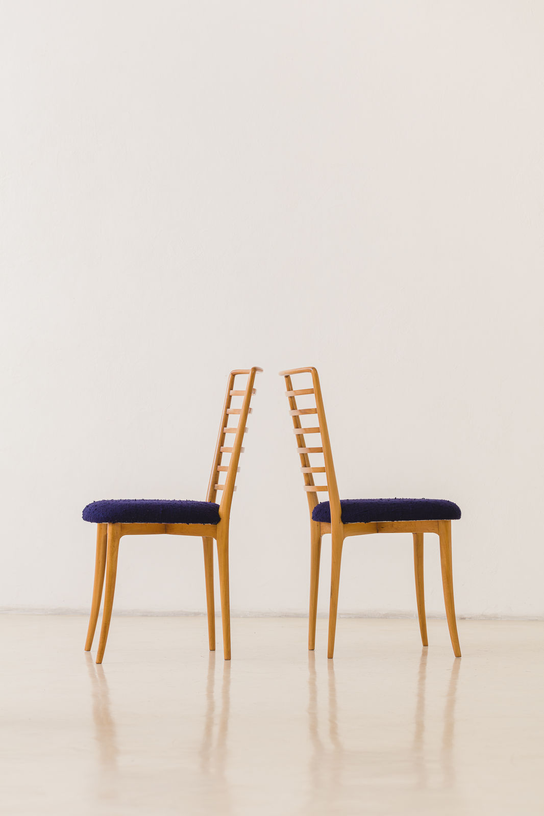 Joaquim Tenreiro, Dining Chairs (8 units), 1950s
