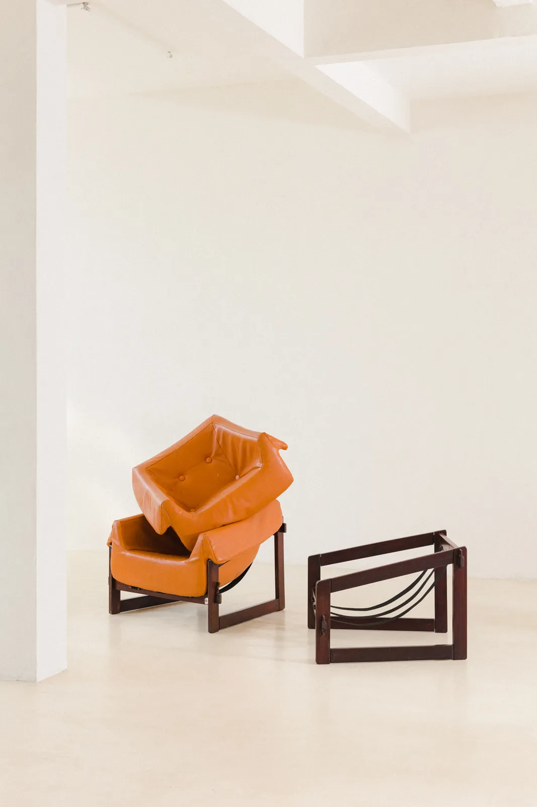 Percival Lafer, MP-91 Armchair (Pair), c. 1972
