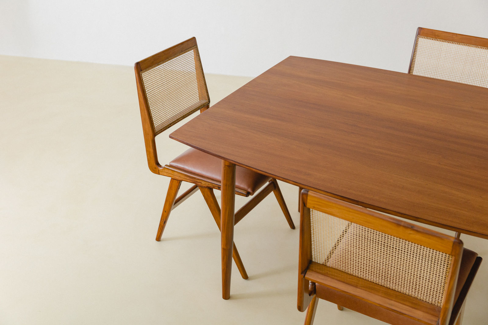 Carlo Hauner and Martin Eisler, Caviuna Dining Chair (6 chairs), 1953