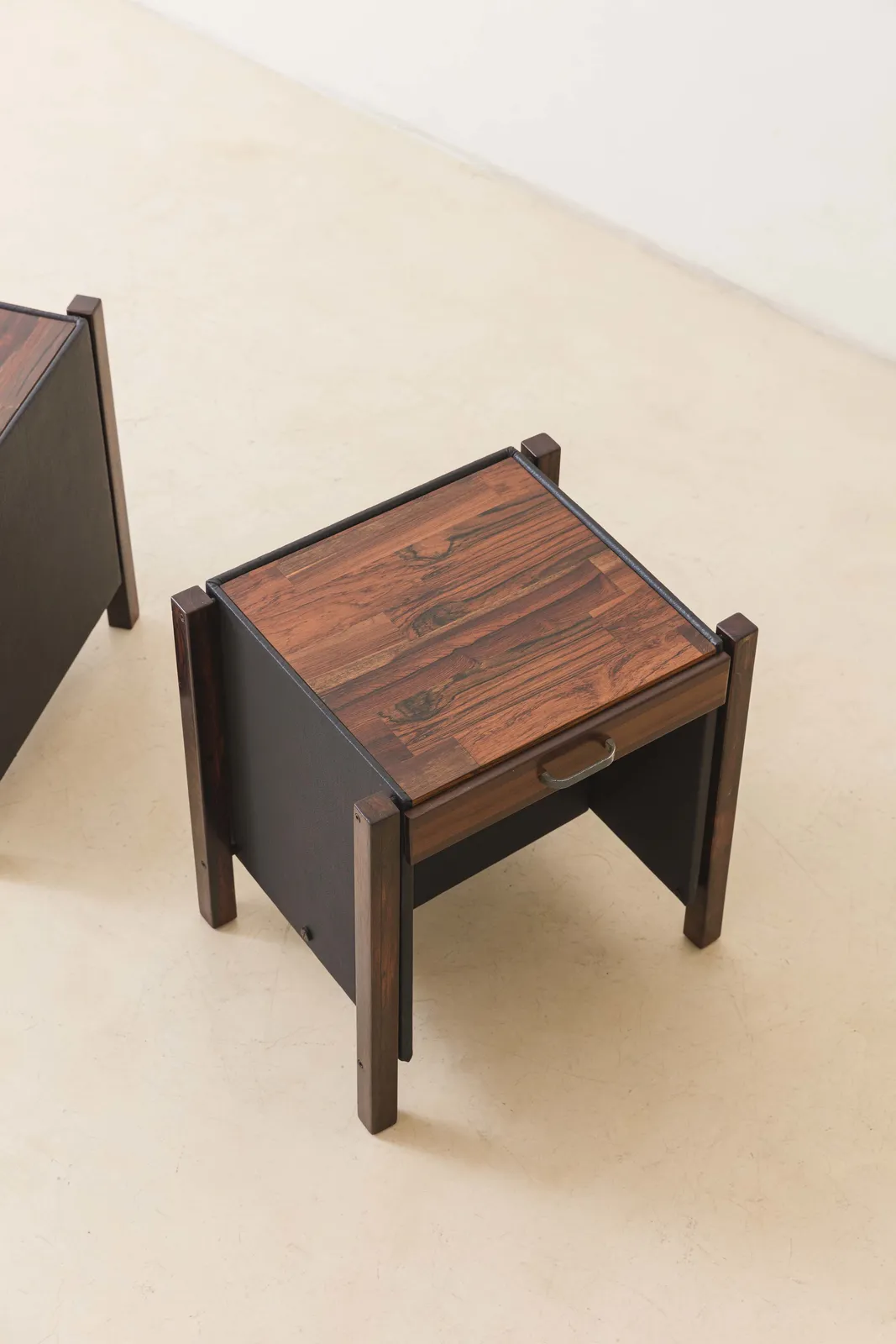 Jorge Zalszupin, Pair of End Tables, ca. 1960