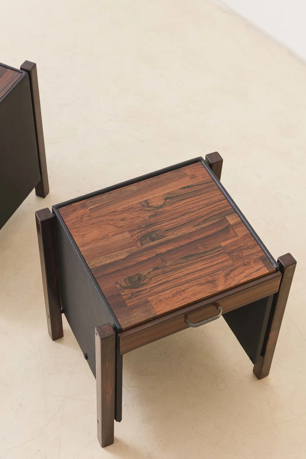 Jorge Zalszupin, Pair of End Tables, ca. 1960