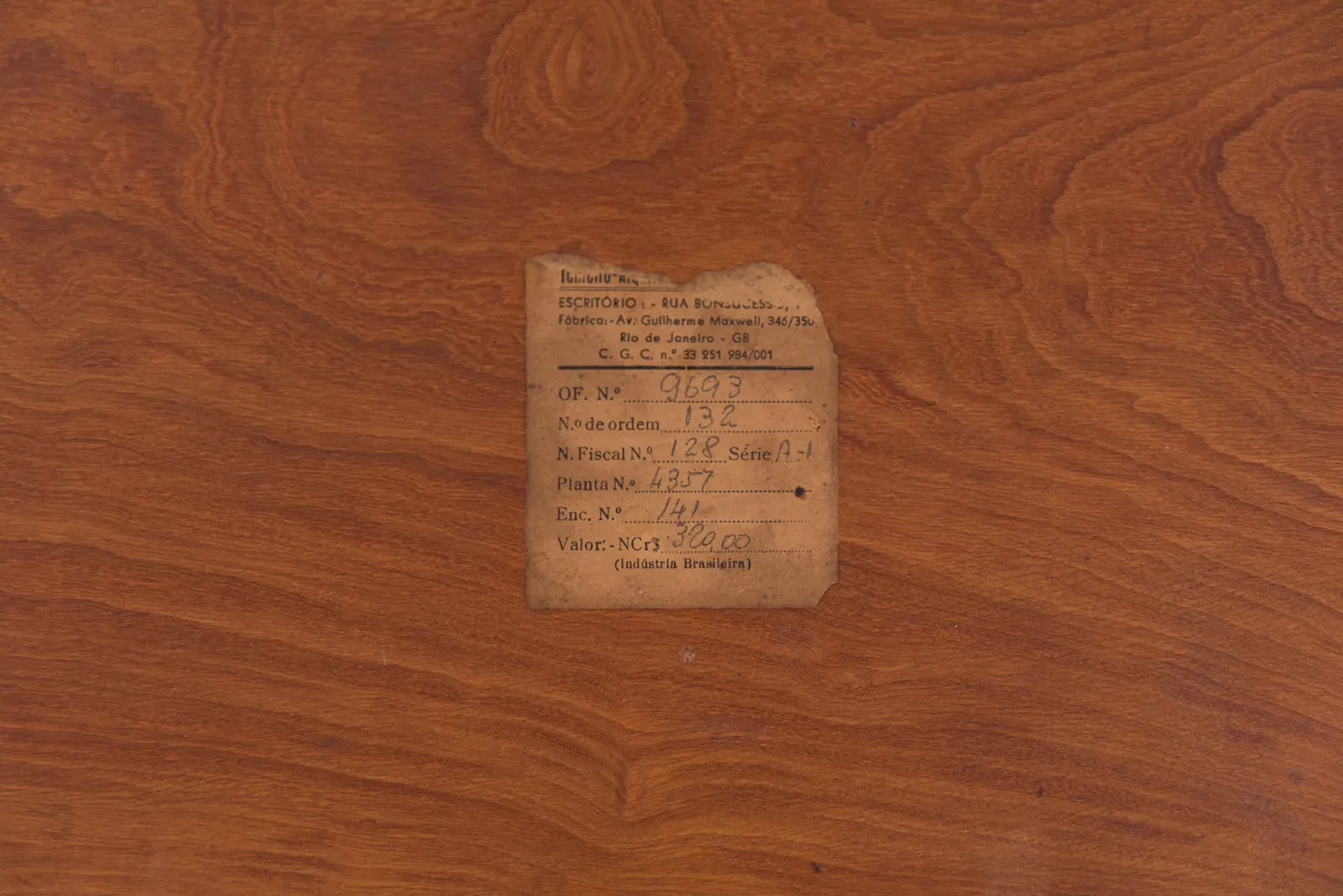 Joaquim Tenreiro, Rectangular Dining Table, 1968