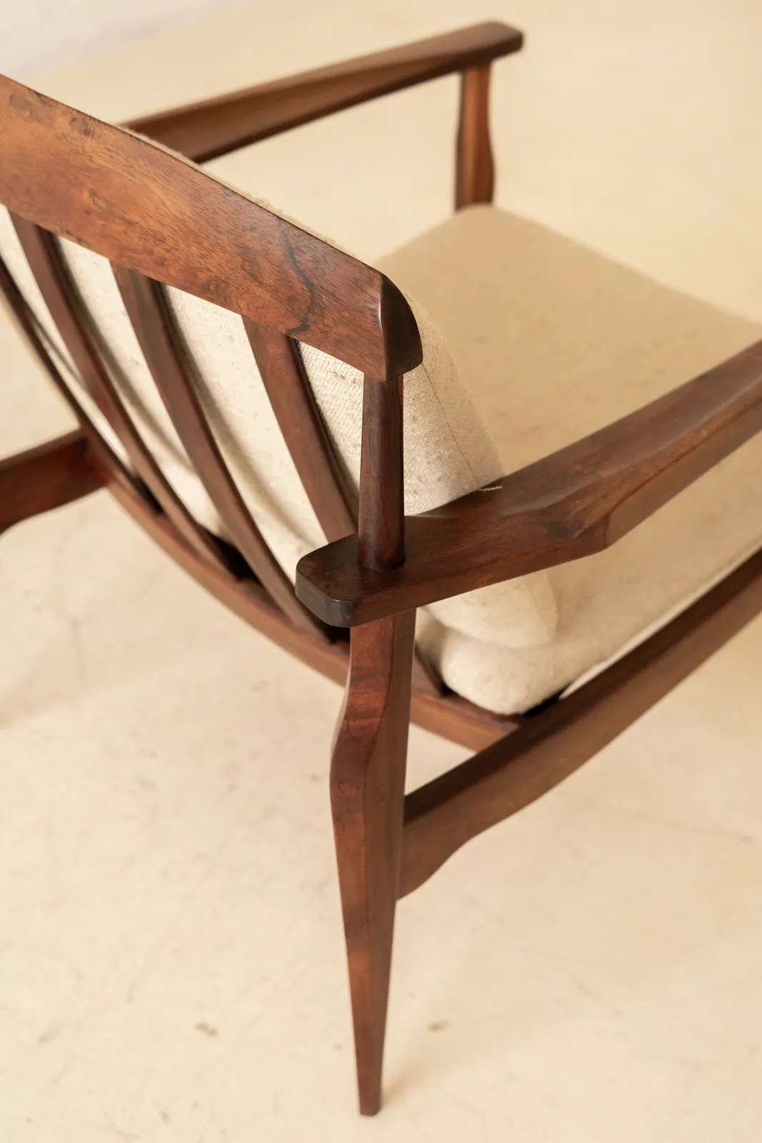 Joaquim Tenreiro, Rosewood Armchair (2 units), 1960s