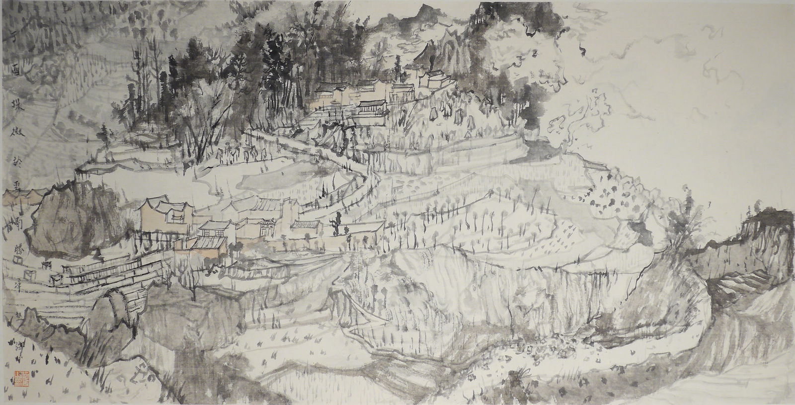 He Wei 何微, Xiazhai Village in Tengchong II 滕沖下寨村2, 2016
