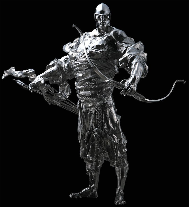 Ren Zhe 任哲, White Feathers 尋白羽 (L), 2014