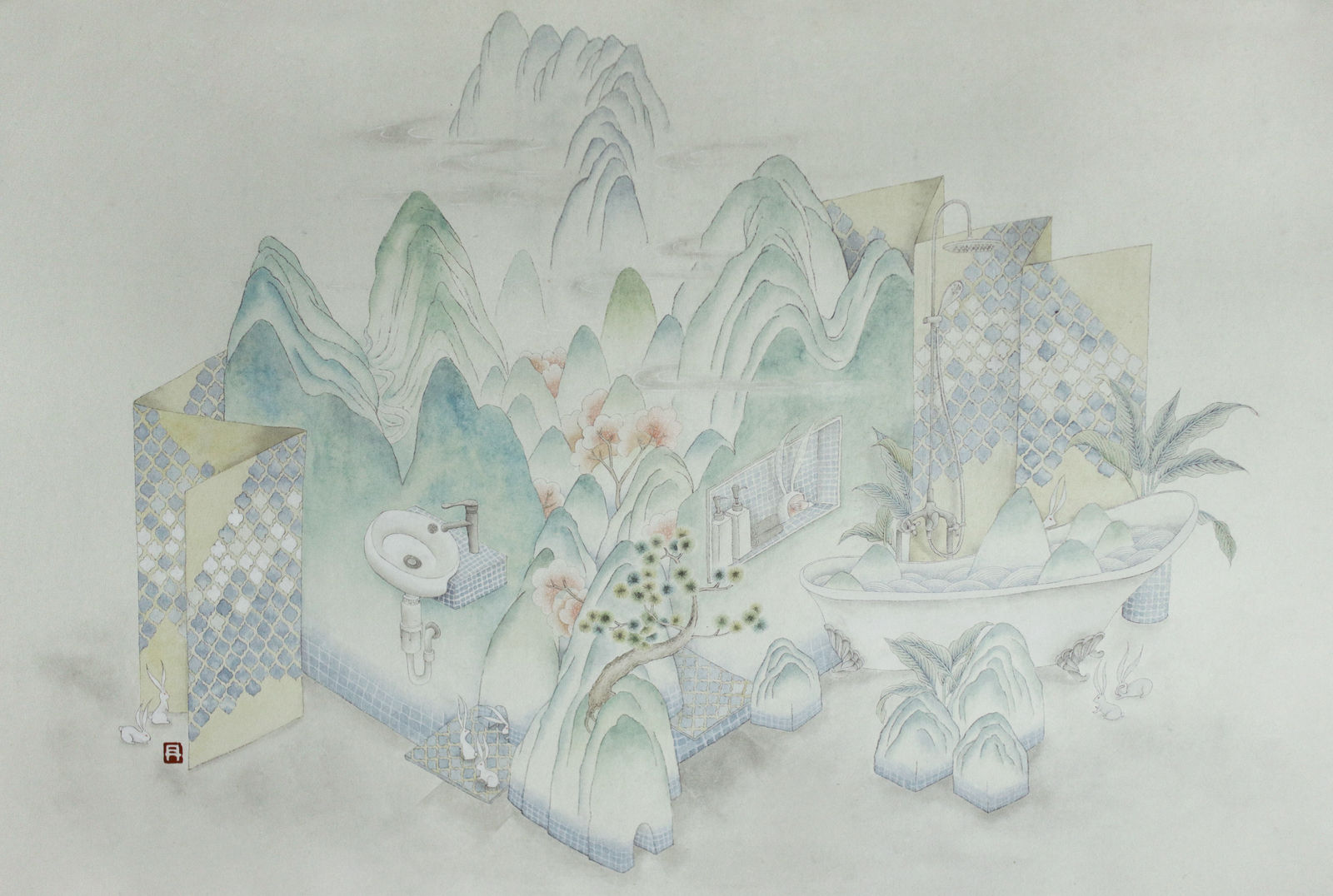 Sam Cheng 鄭丹珊, Distance 咫尺, 2019