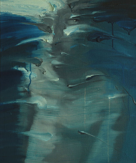 Liu Kun 劉錕, Blue Background