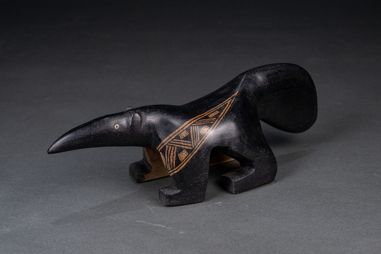 Turuza Wauja, Sculpture "Tamanduá Noir" , 2022