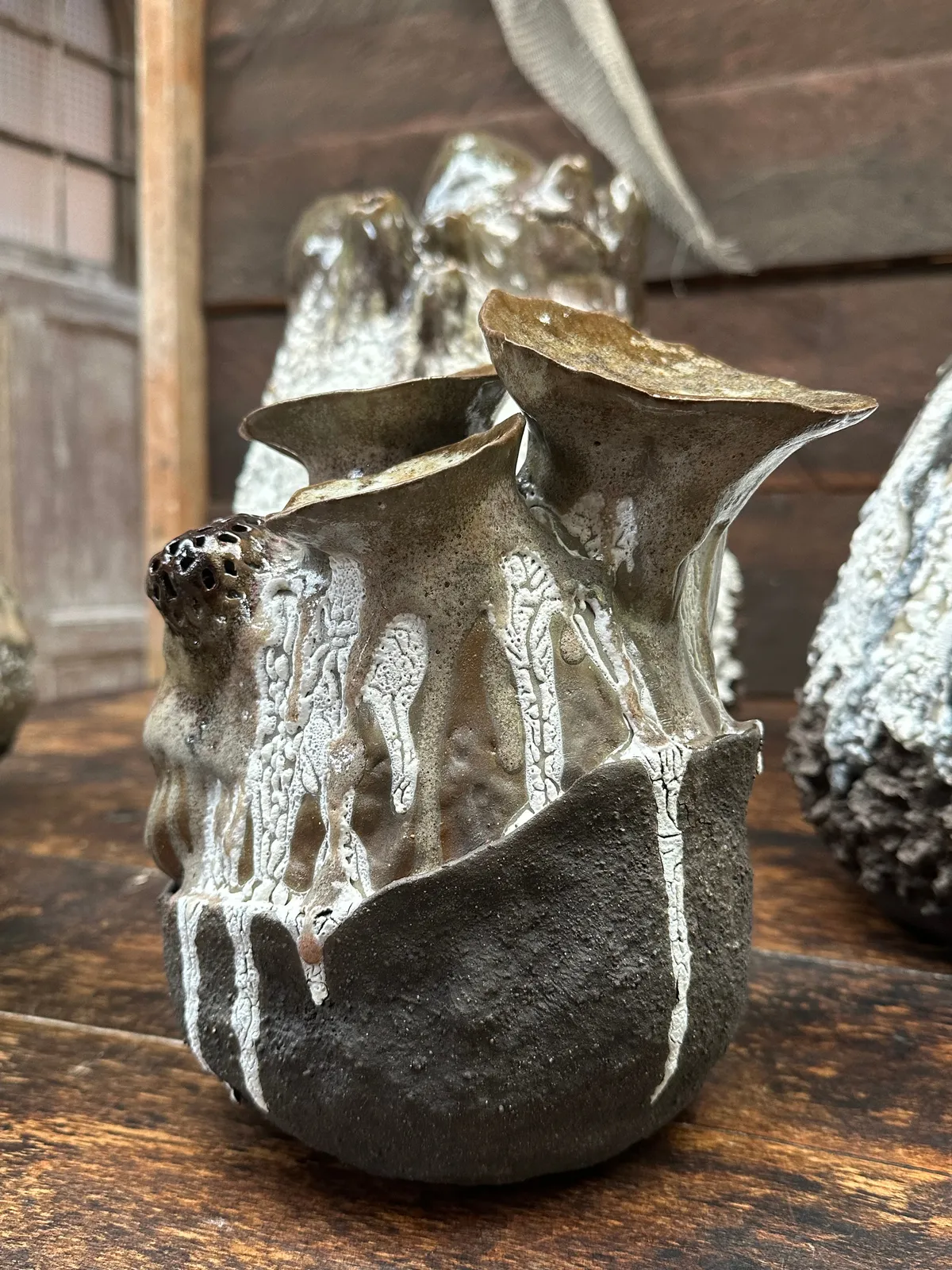 Nicole & Luiza Toldi, Céramique / Ceramic "Erosao #4" , 2024