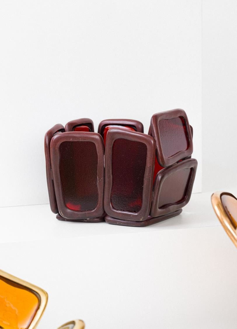 Lucas Recchia, "Distorção Material" Vase, 2025