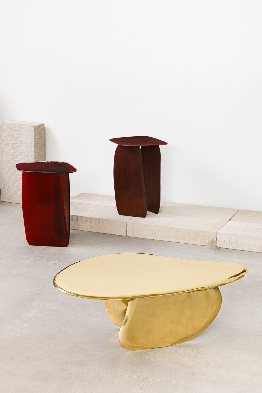 Lucas Recchia, Table d'Appoint / Side Table - Morfa 01 , 2025