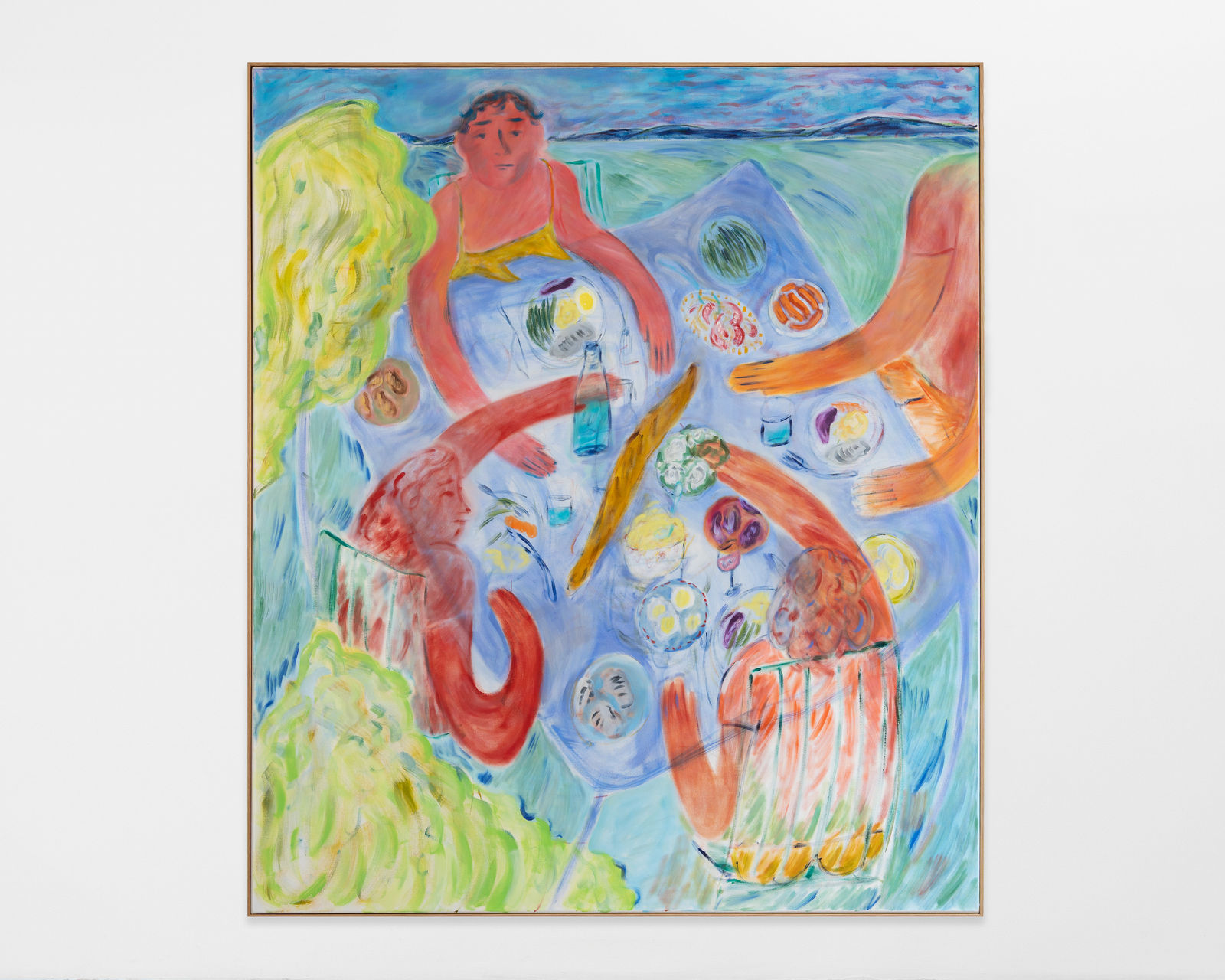 Coline Marotta, Keeping Mistakes and the Fear of Painting, 2022, Shown at Brigade Gallery.