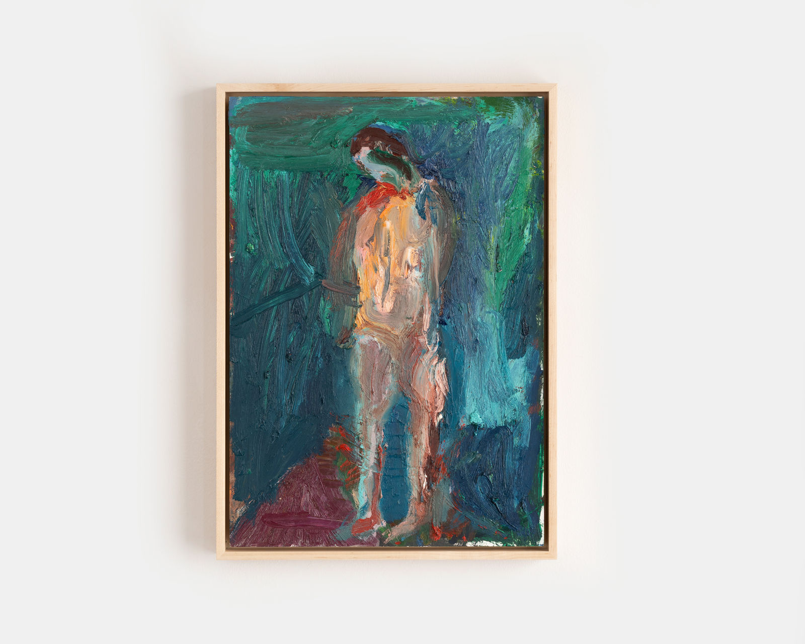 Gene A'Hern, Figure 1, 2022, shown at Brigade Gallery in Copenhagen, Denmark.