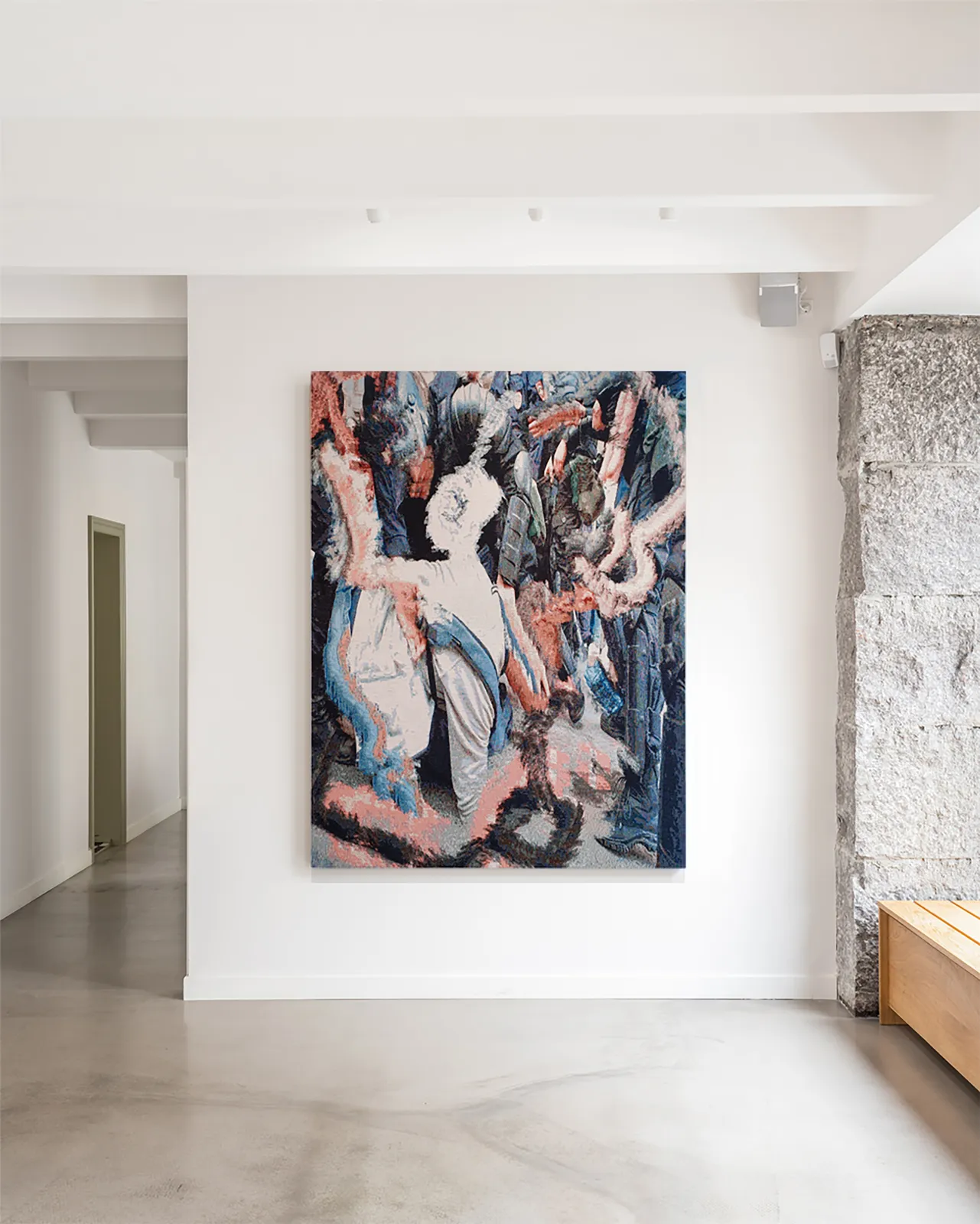Ry David Bradley, T>R3pz, 2018, Shown by Brigade Gallery in Copenhagen, Denmark.