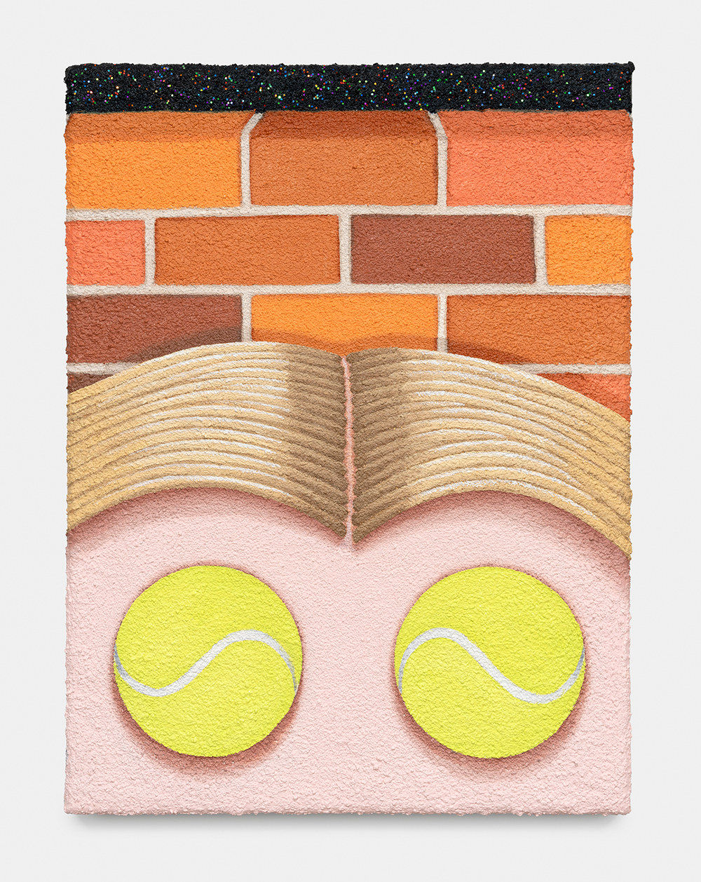Hamish Chapman, Parting with Orange Bricks and Stars, 2024